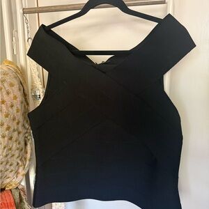 Nicole Miller Black  Blouse